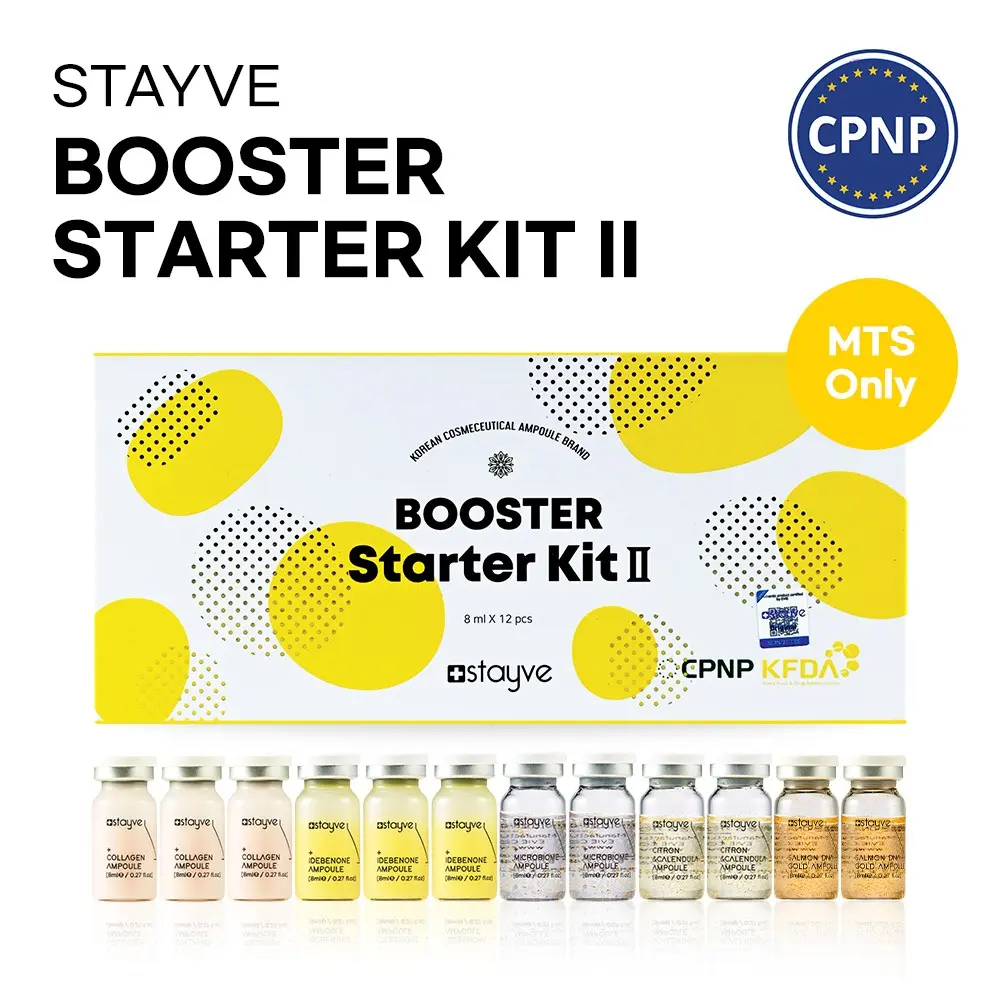 Stayve Booster Starter Kit II 12X8ml