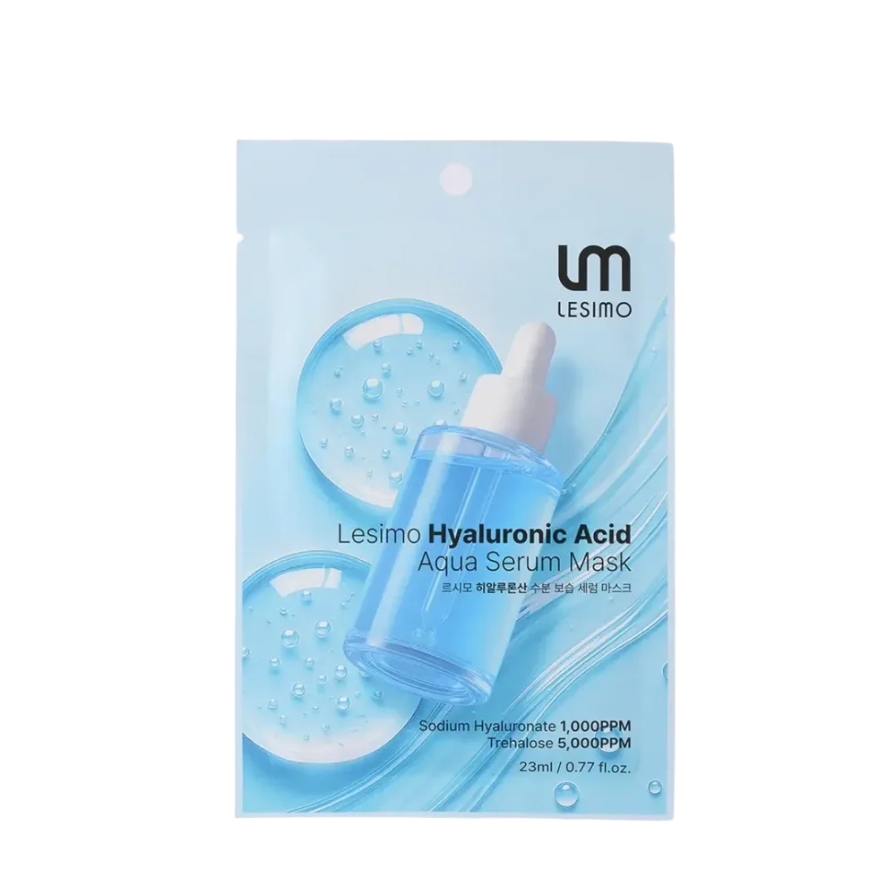 Lesimo – Hyaluronic Acid Aqua Serum Mask 10X23ml